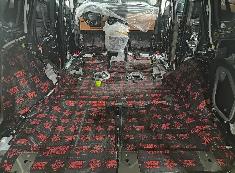 Шумоизоляция пола Lexus LX 2022-2